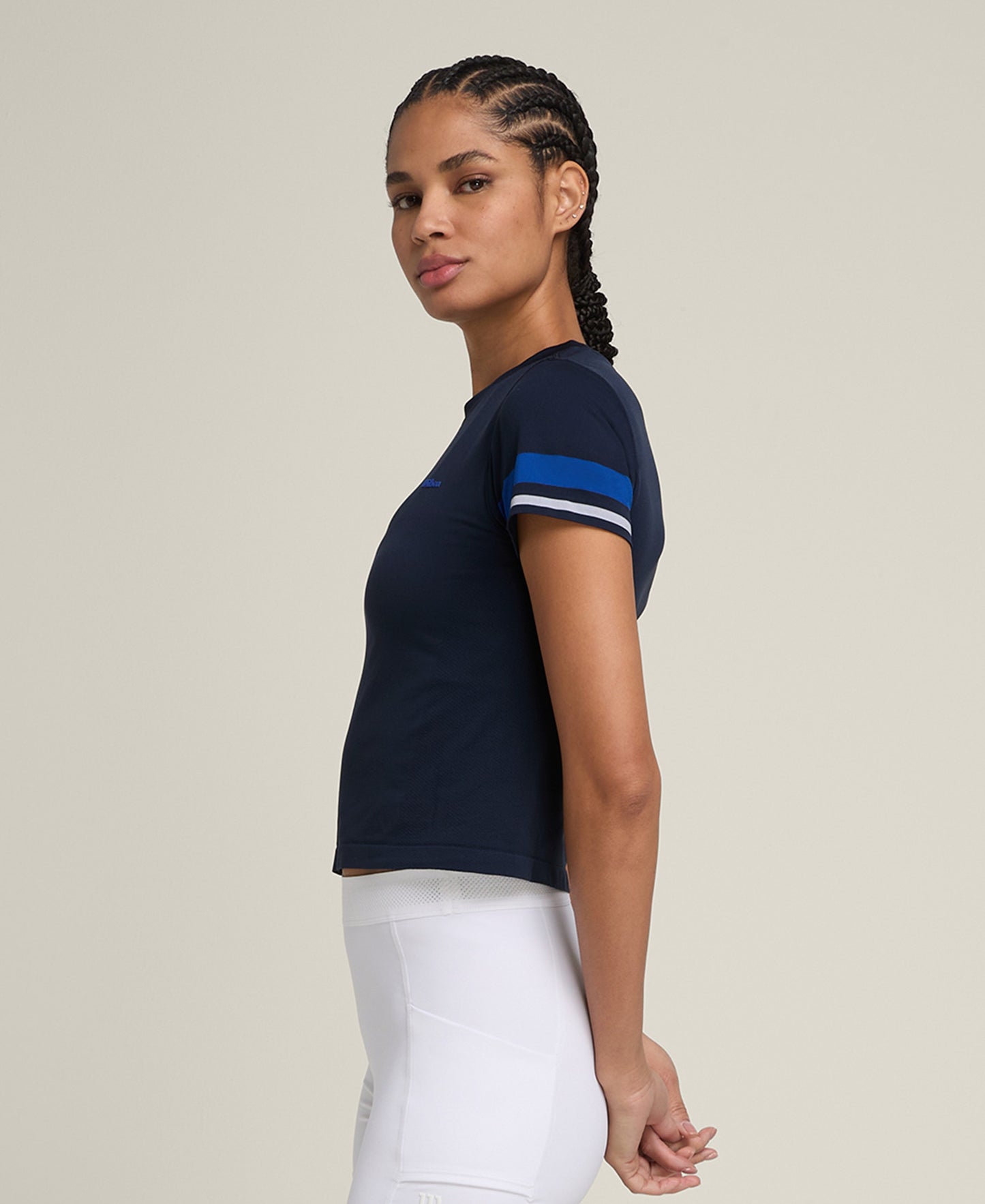 Brooklyn Seamless Tee - Navy - WilsonME