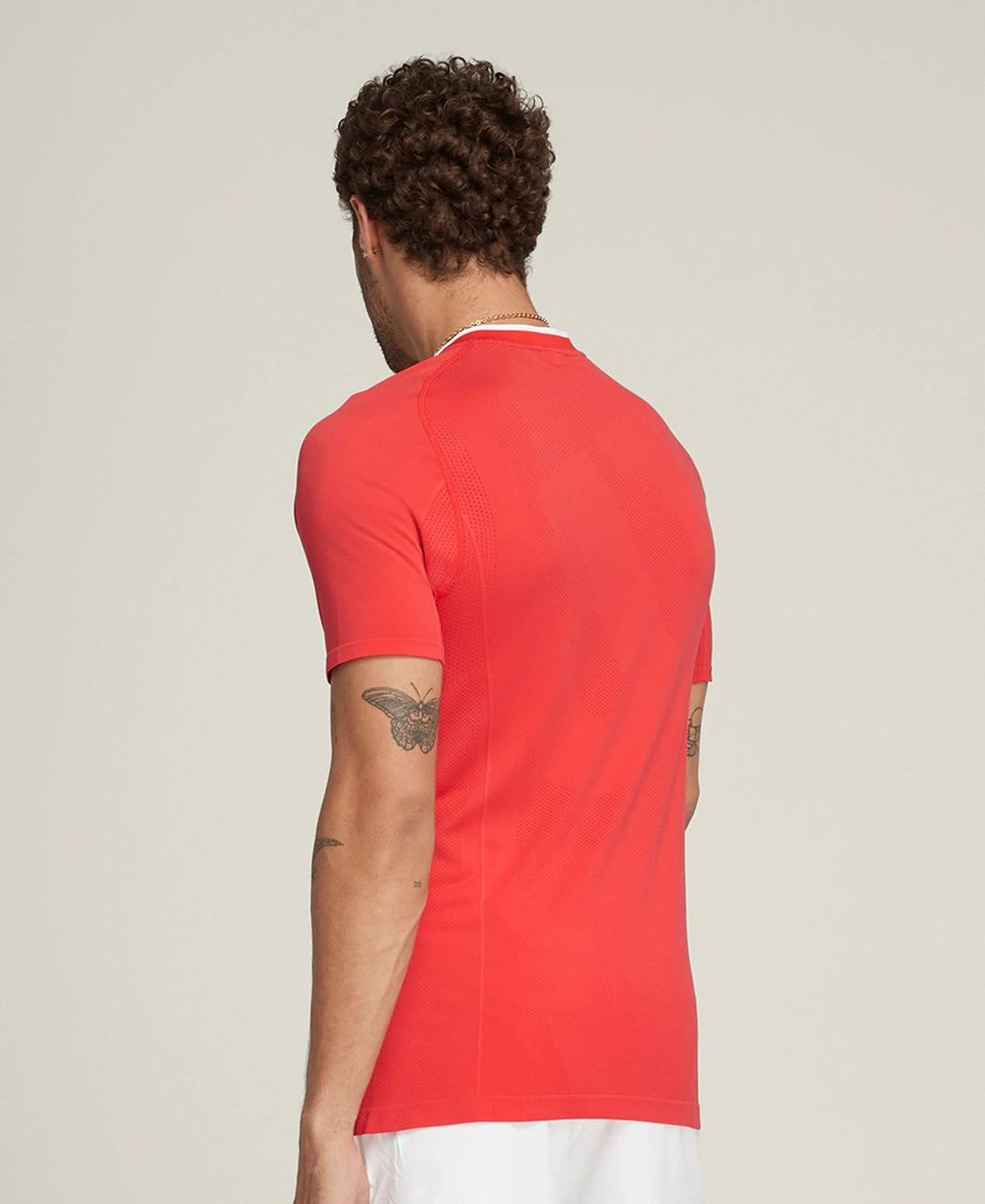 Series Seamless Zip Henley T-shirt