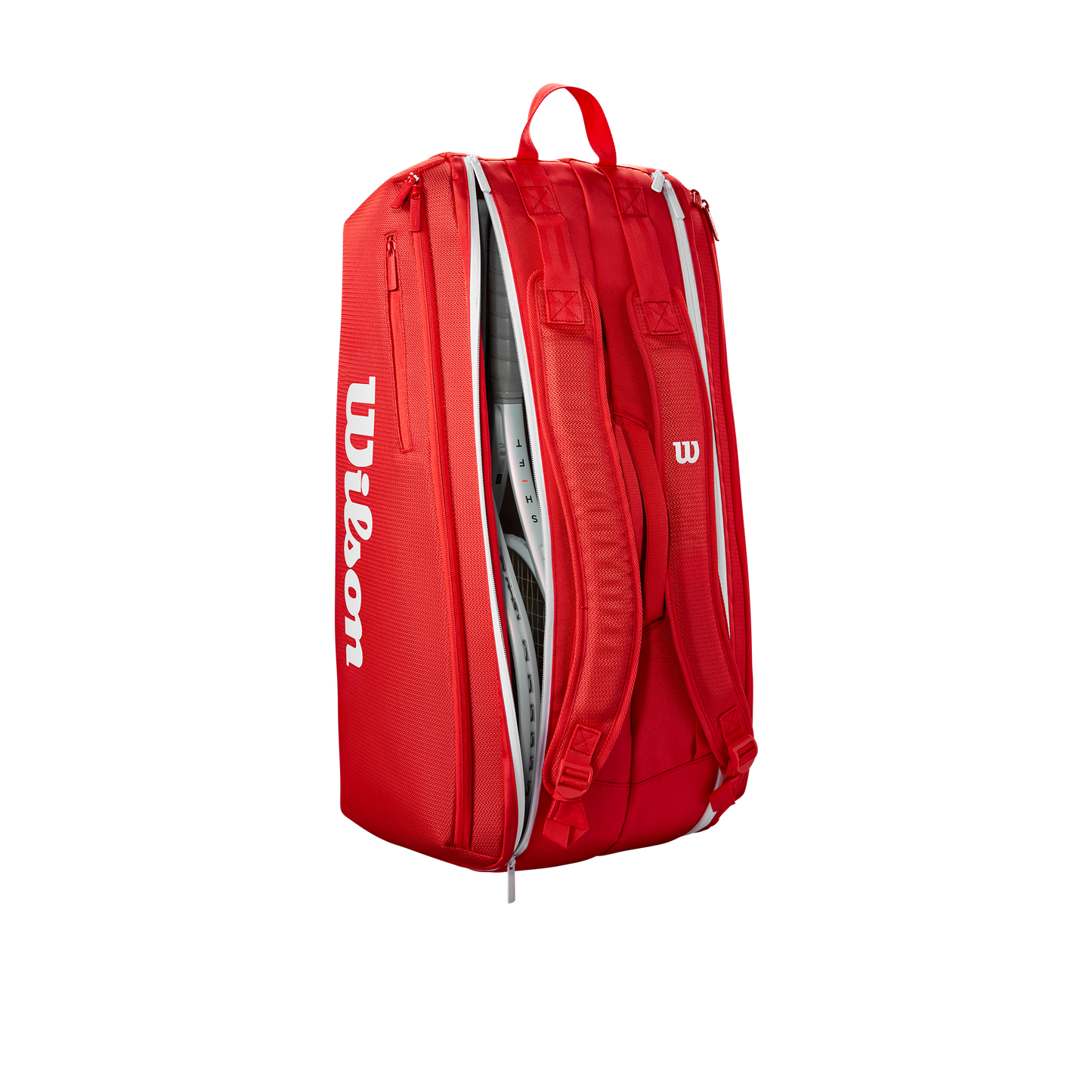 Wilson Super Tour Red 9 Pack Tennis Bag