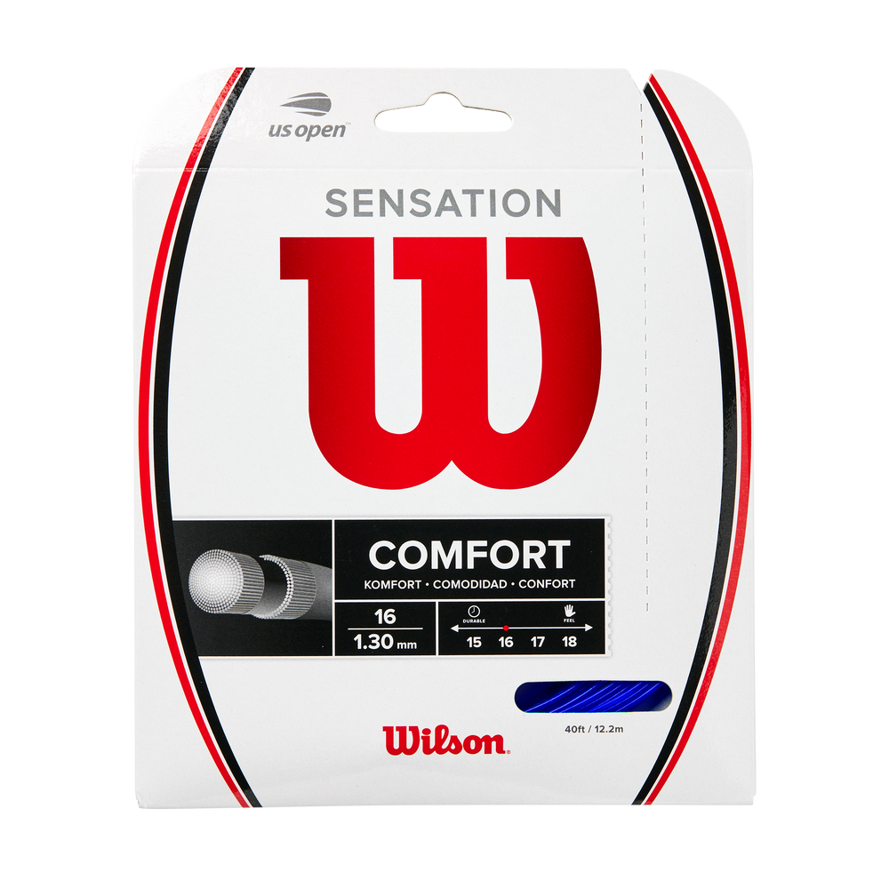 Sensation Blue Tennis String 16 - Set - WilsonME