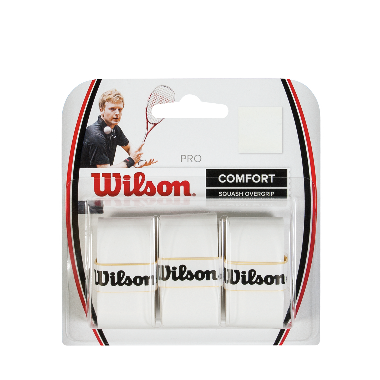 Pro Overgrip Squash White - WilsonME