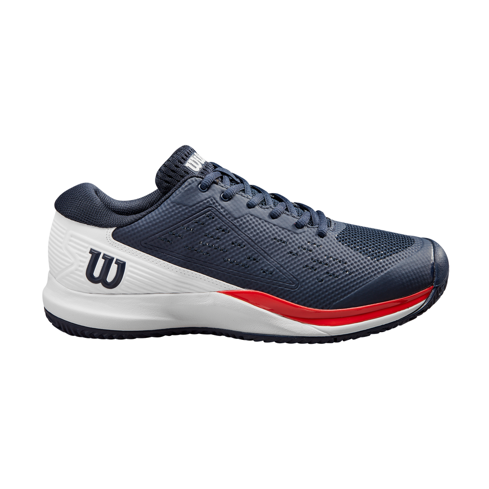 Wilson Unisex Rush Pro Ace Tennis Shoes Navy Blaze - WilsonME