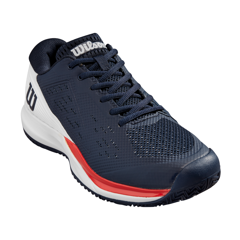 Wilson Unisex Rush Pro Ace Tennis Shoes Navy Blaze - WilsonME