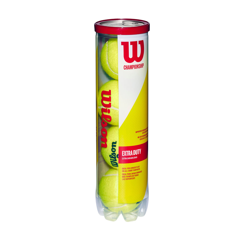 CHAMP EXTRA DUTY 4-BALL 18 CAN CASE TENNIS BALLS - WilsonME