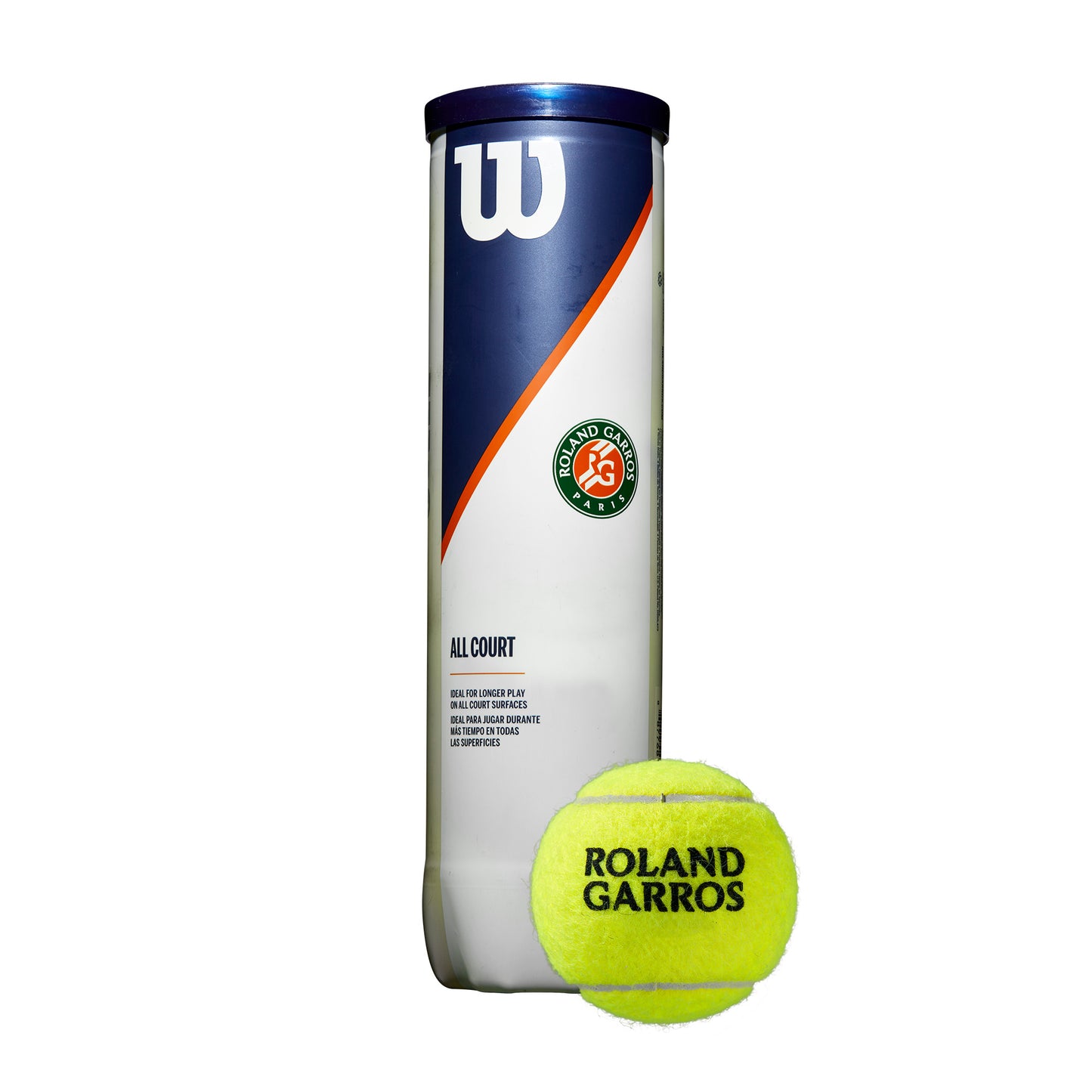 ROLAND GARROS ALL COURT 4-BALL 18 CAN CASE TENNIS BALLS
