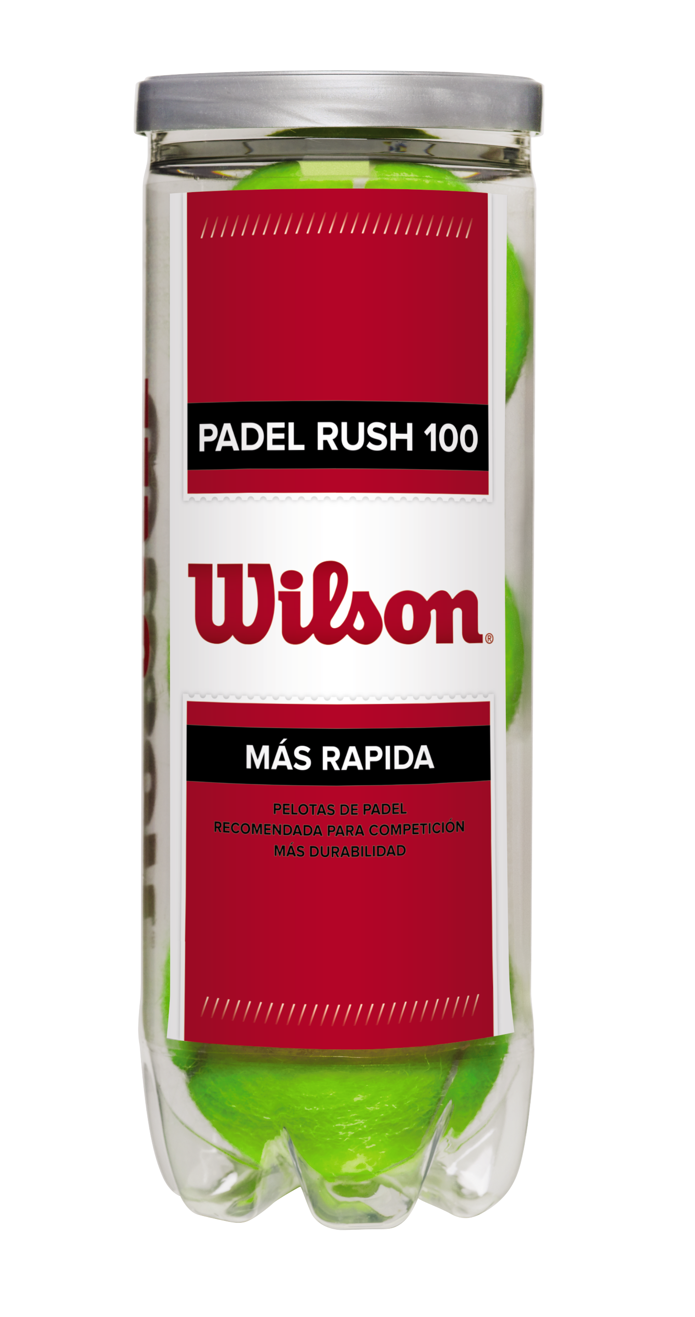 PADEL RUSH 100 3-BALL 24 CAN CASE BALLS