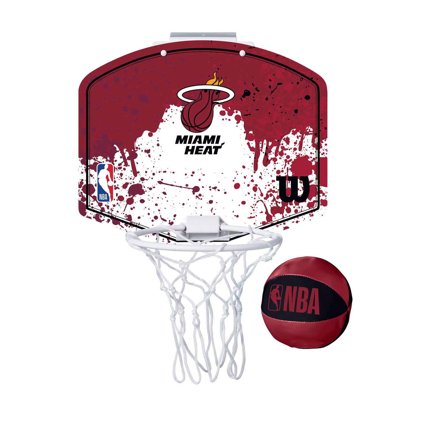 NBA Team Miami Heat Basketball Mini Hoop
