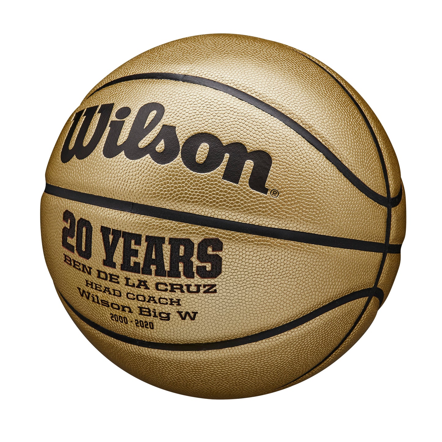 Wilson Gold Basketball