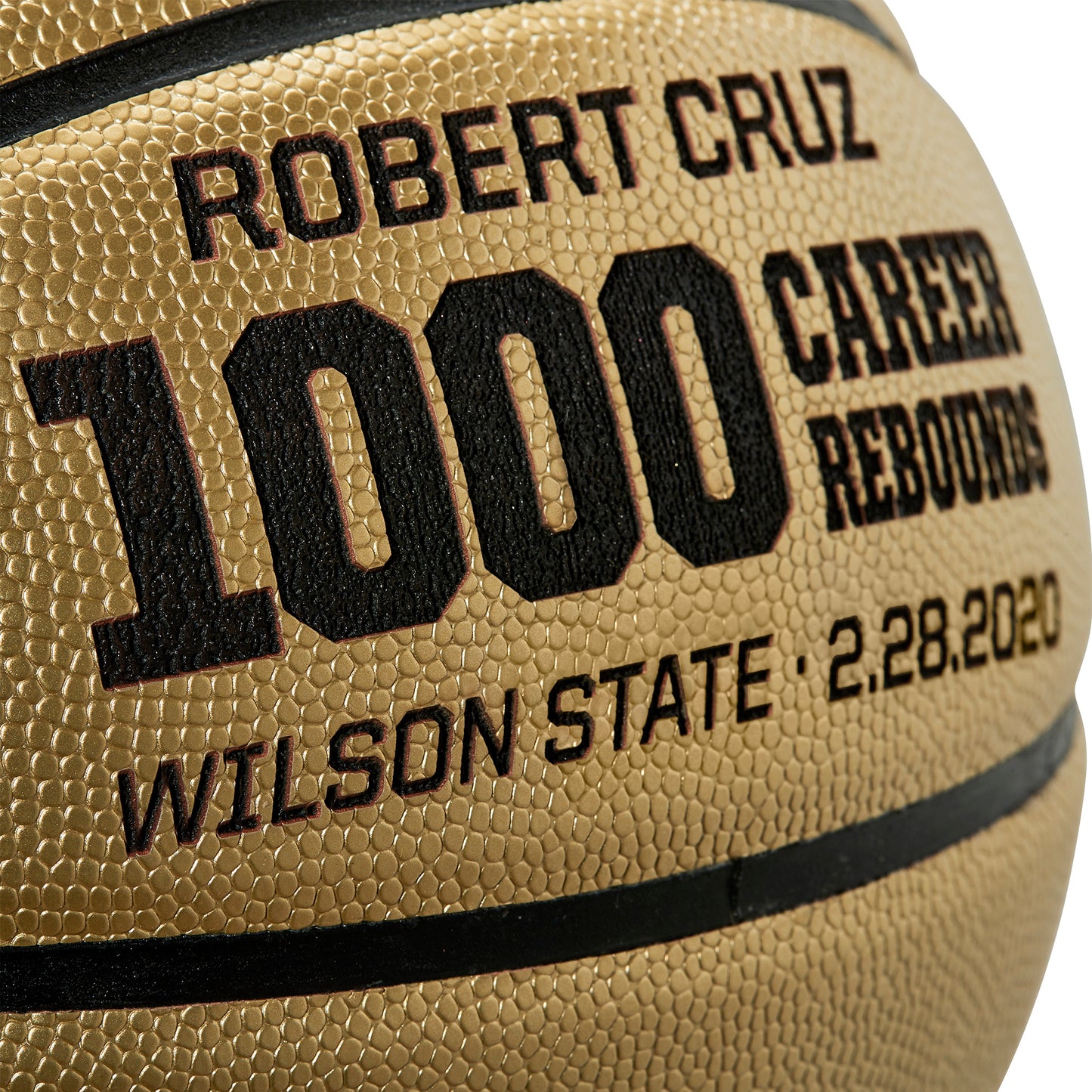 Wilson Gold Basketball
