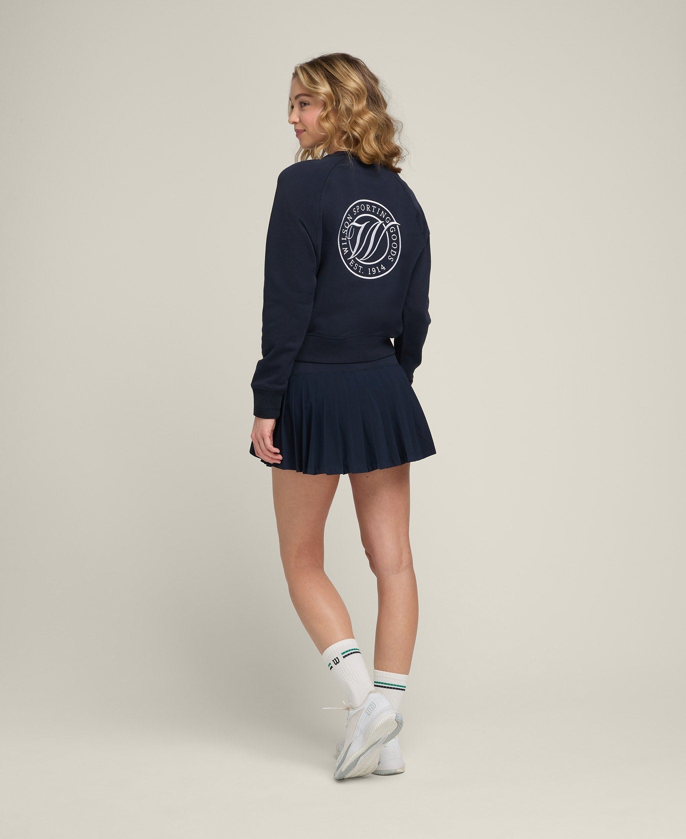 Sideline Crew Navy/White - WilsonME