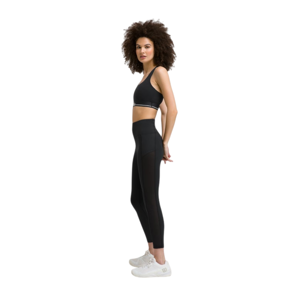 Doubles Racerback Bra - Black