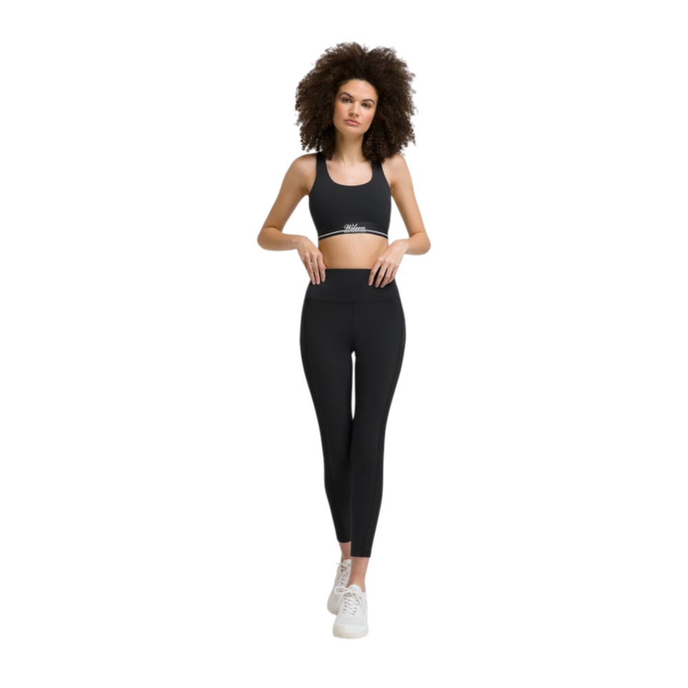 Doubles Racerback Bra - Black