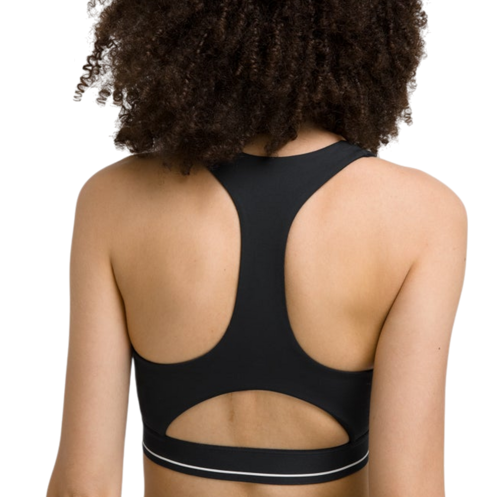Doubles Racerback Bra - Black