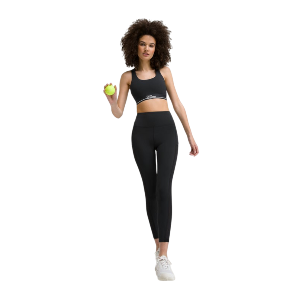 Doubles Racerback Bra - Black