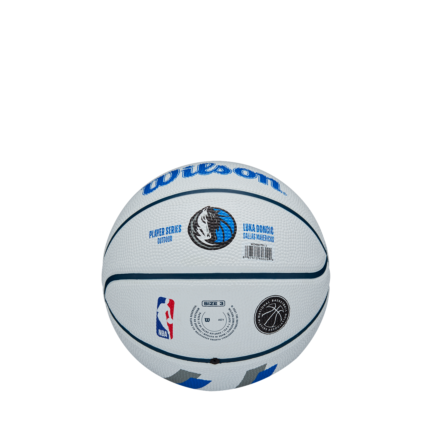 NBA Player Icon Mini Basketball Luka- Size 3 - WilsonME