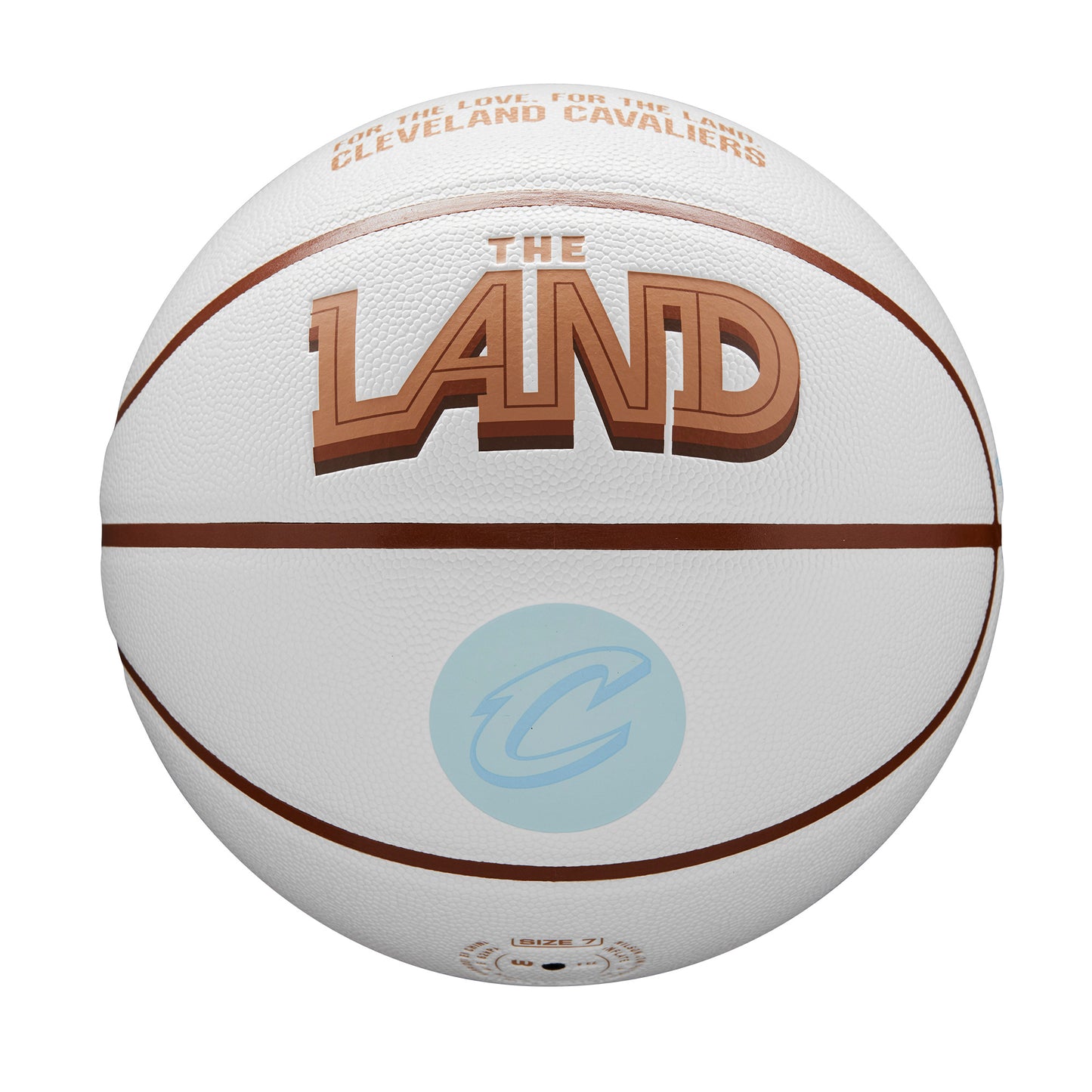 NBA Team City Collector Basketball Cle Cavaliers- Size 7 - WilsonME