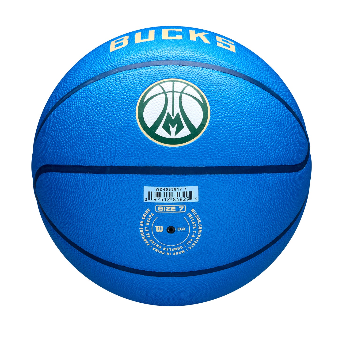 NBA Team City Collector Basketball Milwaukee Bucks