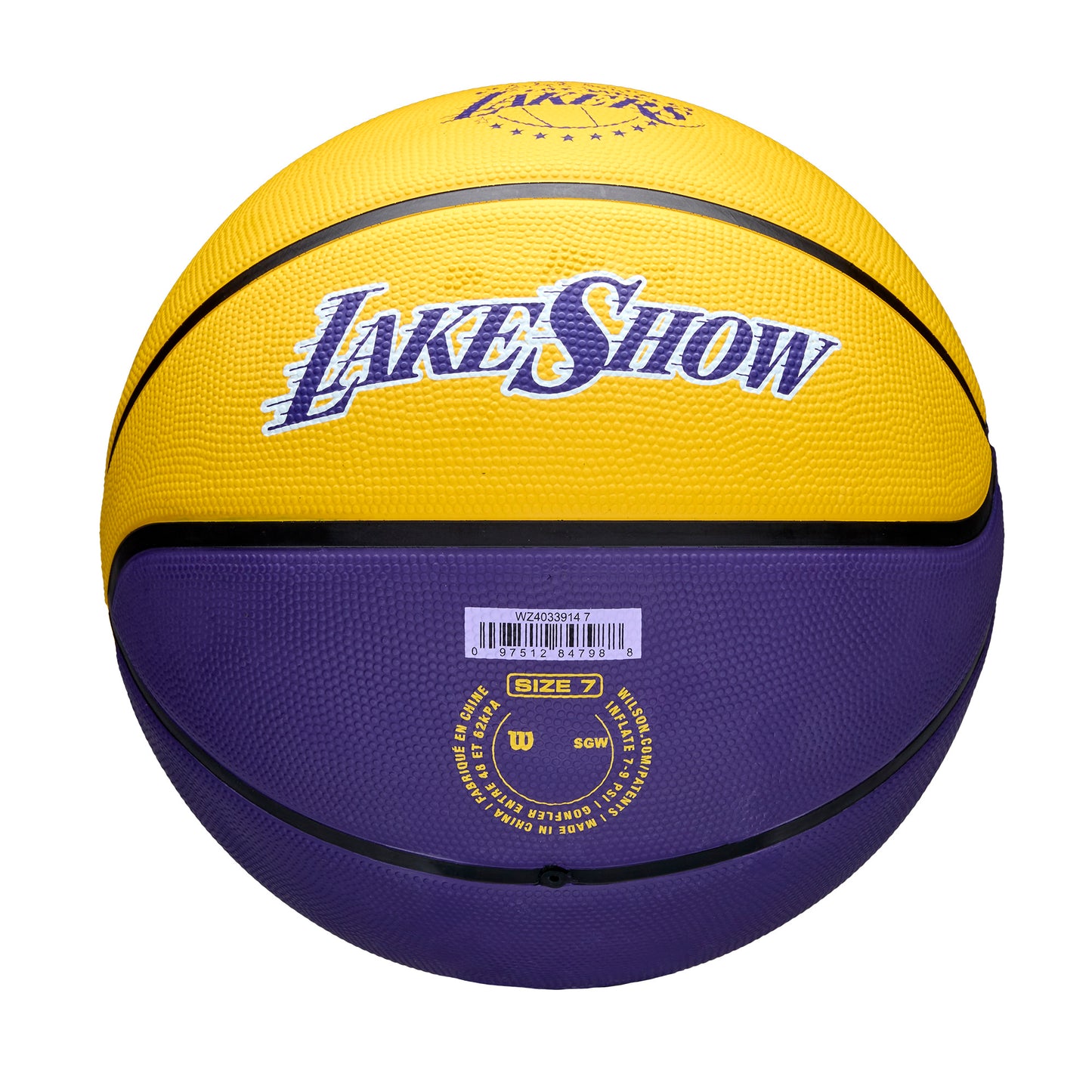 NBA Team City Edition Basketball Los Angeles Lakers