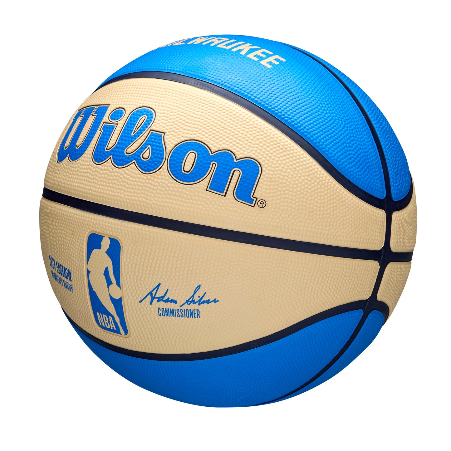 2024 NBA Team City Edition Basketball Milwaukee Bucks