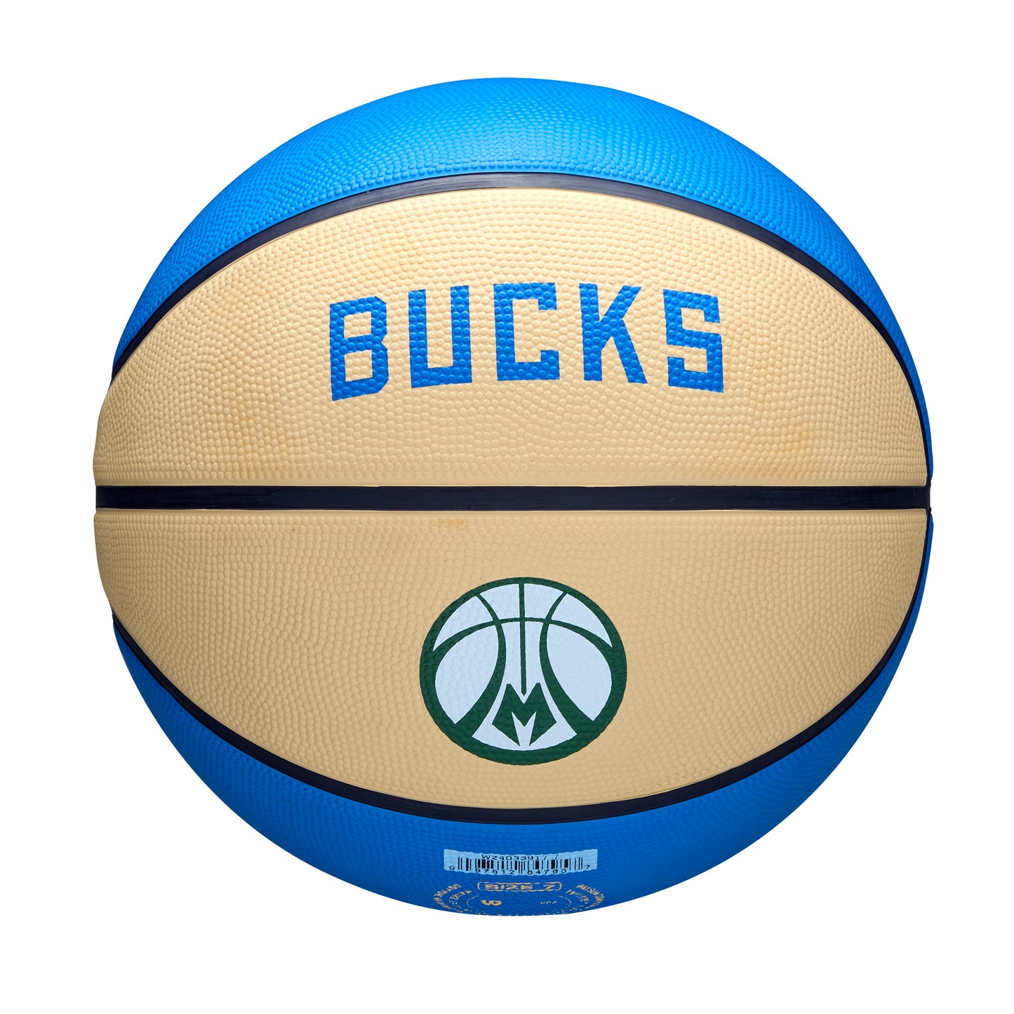 2024 NBA Team City Edition Basketball Milwaukee Bucks