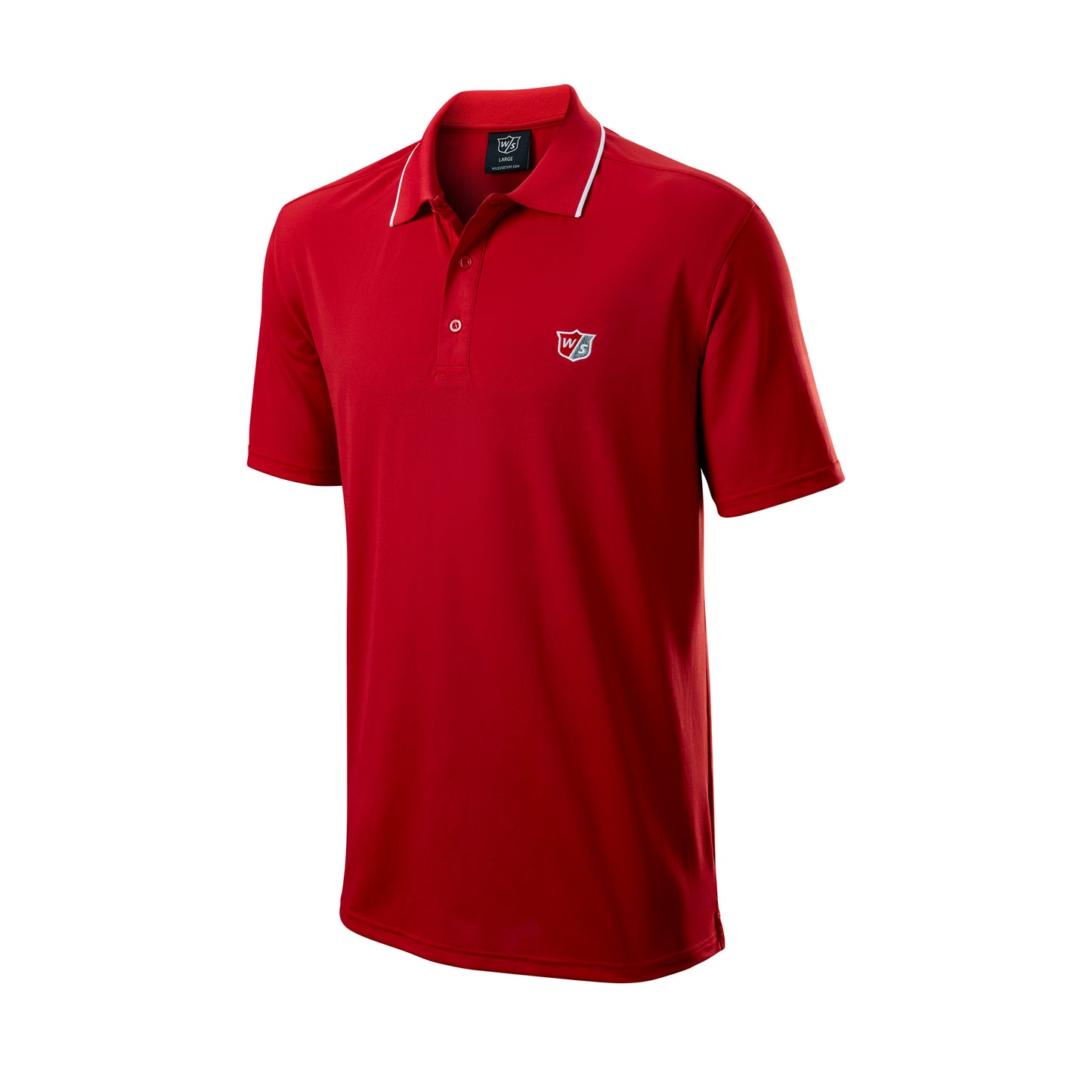 Wilson Men Classic Golf Polo, Red