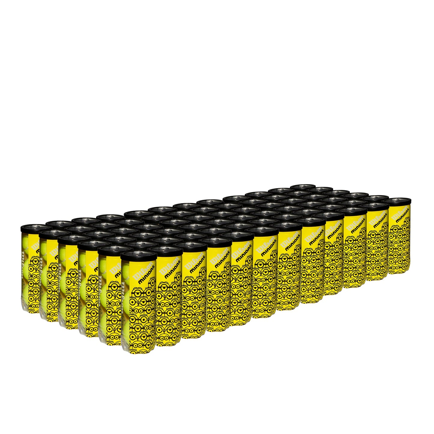 MINIONS 3-BALL 144 CAN CASE TENNIS BALLS - WilsonME