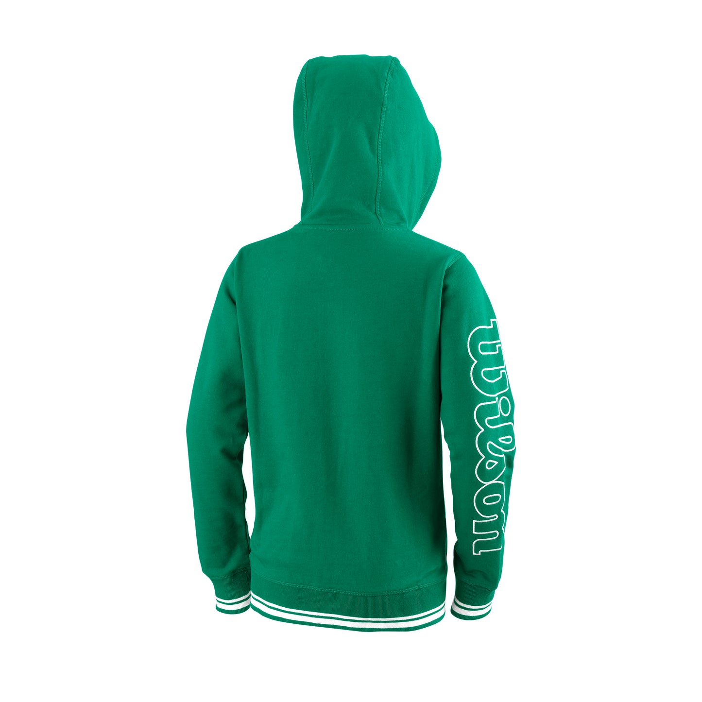 YOUTH TEAM II FZ TENNIS HOODY - GREEN - WilsonME