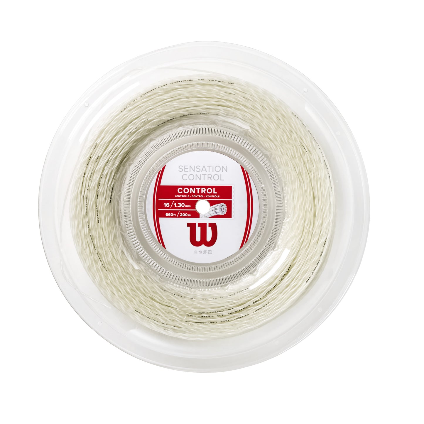 SENSATION CONTROL 16 200M TENNIS STRING - REEL - WilsonME