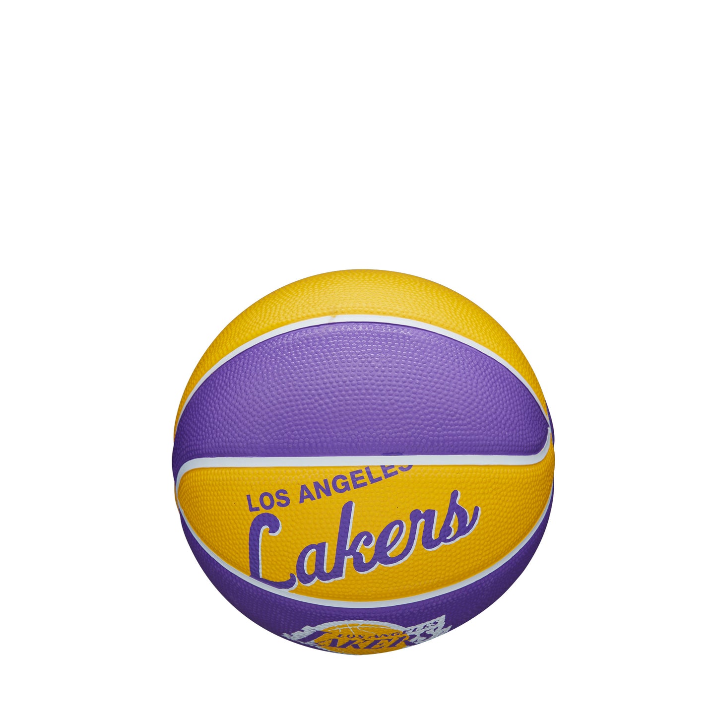 NBA TEAM RETRO MINI BASKETBALL - LOS ANGELES LAKERS - WilsonME
