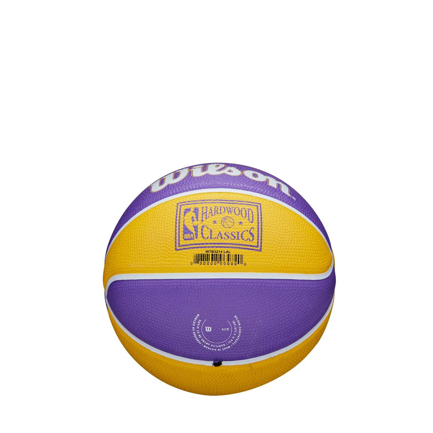 NBA TEAM RETRO MINI BASKETBALL - LOS ANGELES LAKERS - WilsonME