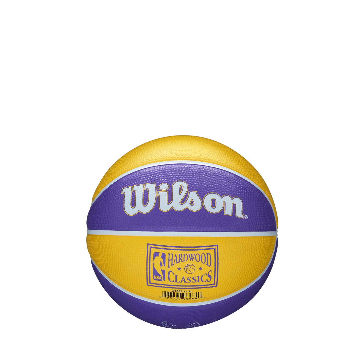NBA TEAM RETRO MINI BASKETBALL - LOS ANGELES LAKERS - WilsonME