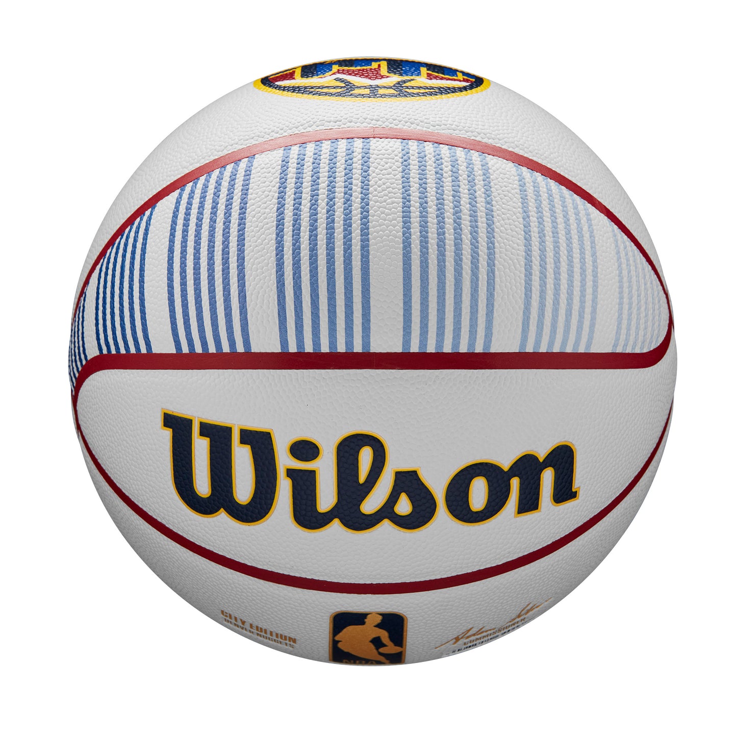 NBA TEAM CITY COLLECTOR BASKETBALL - DENVER NUGGETS - WilsonME