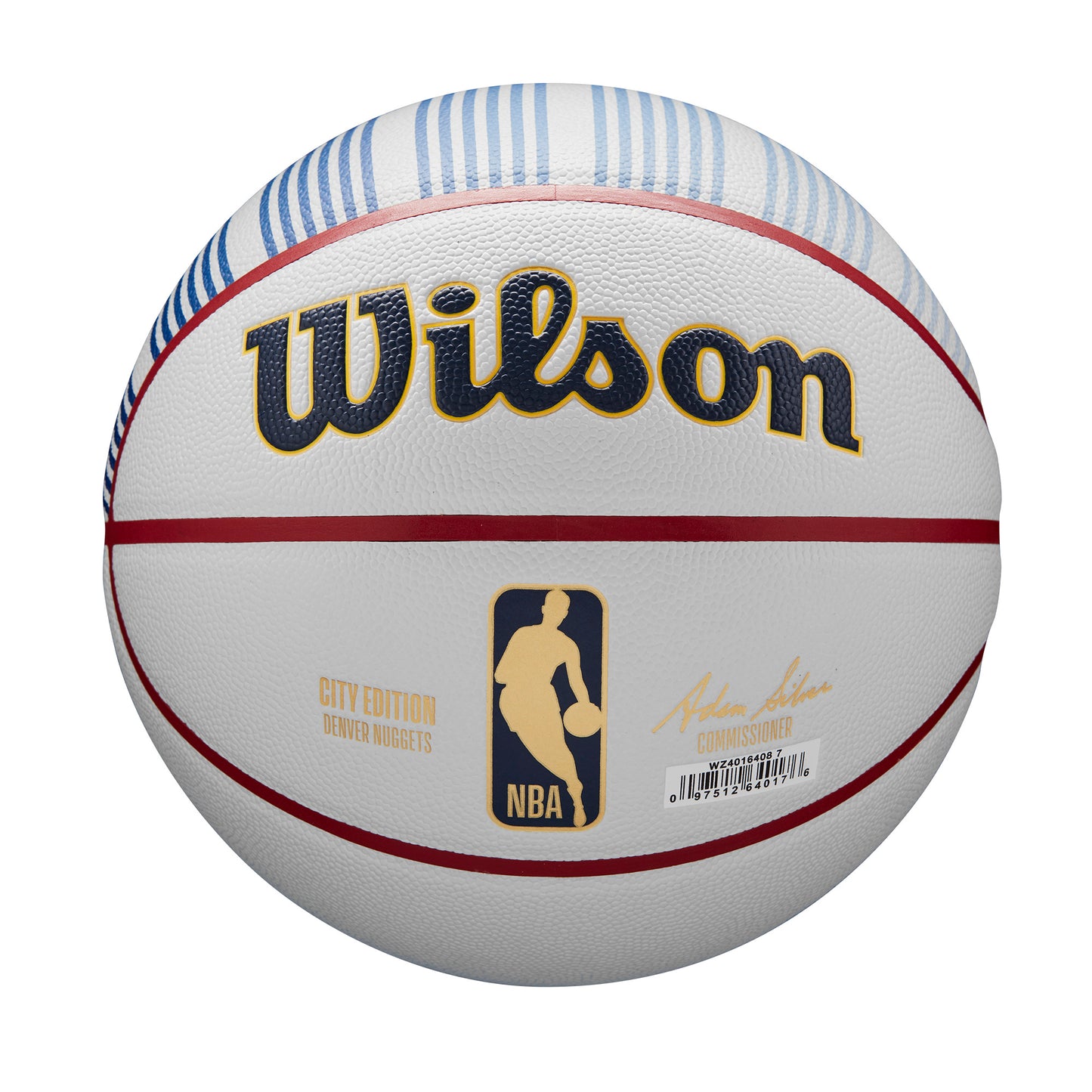NBA TEAM CITY COLLECTOR BASKETBALL - DENVER NUGGETS - WilsonME