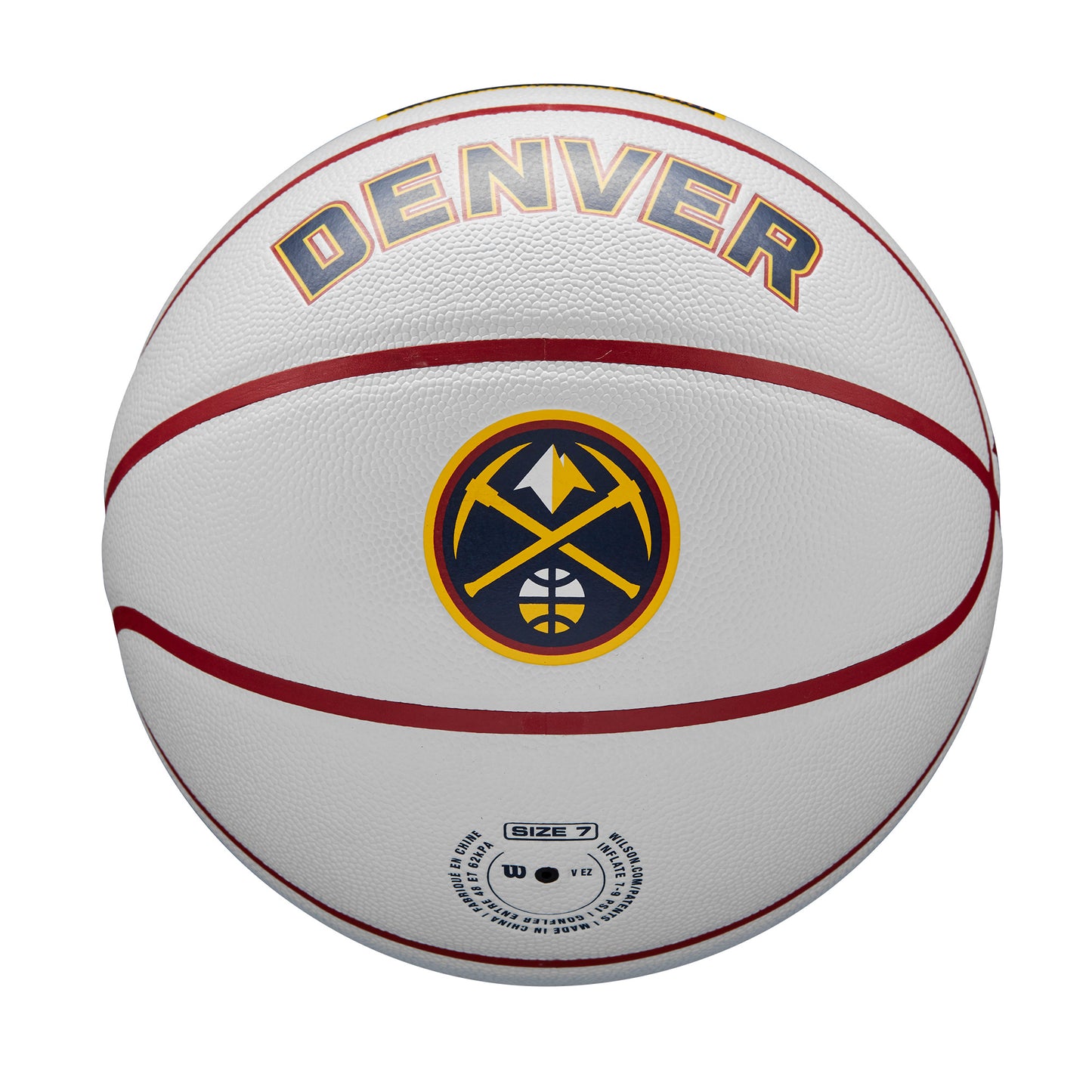 NBA TEAM CITY COLLECTOR BASKETBALL - DENVER NUGGETS - WilsonME