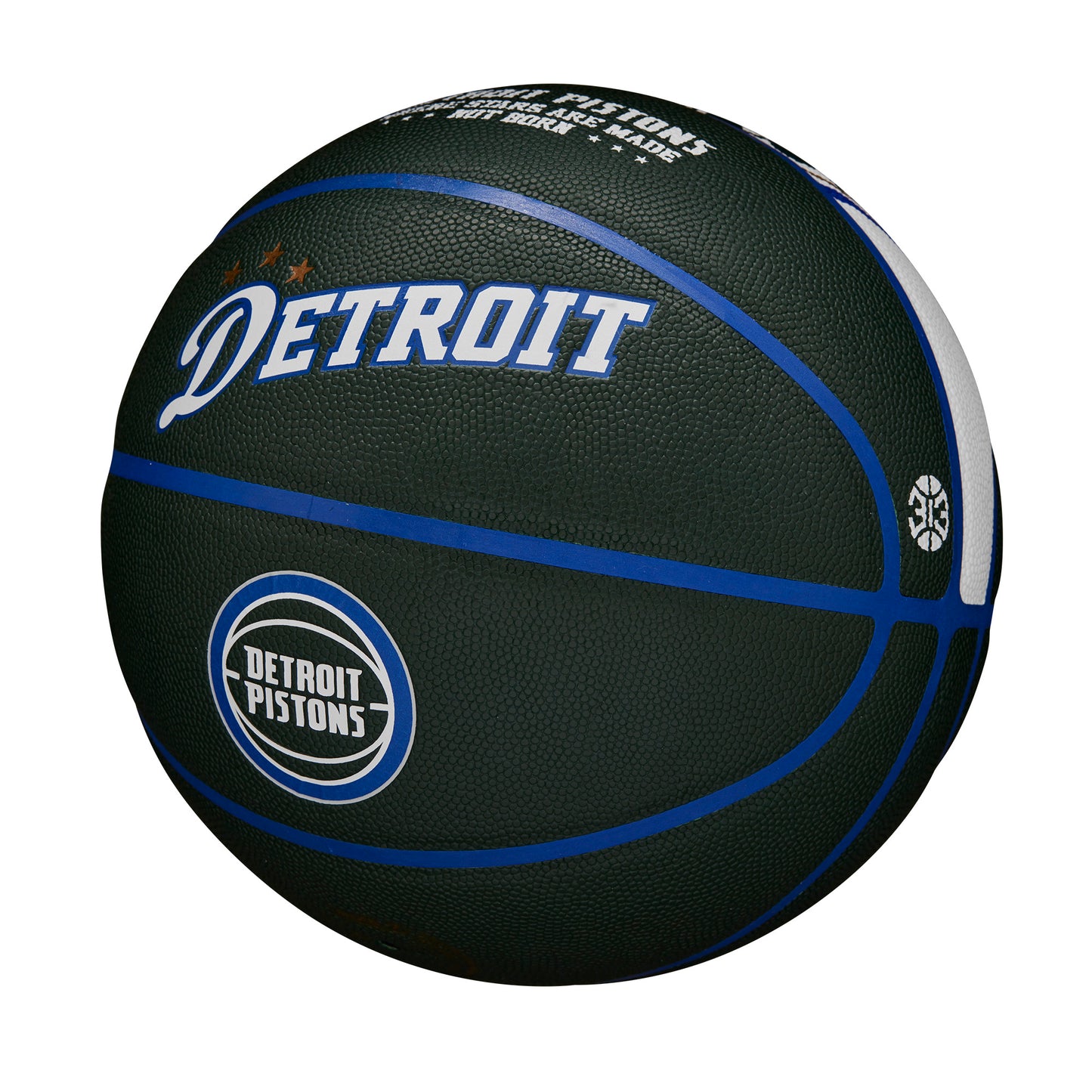 NBA TEAM CITY COLLECTOR BASKETBALL - DETROIT PISTONS - WilsonME