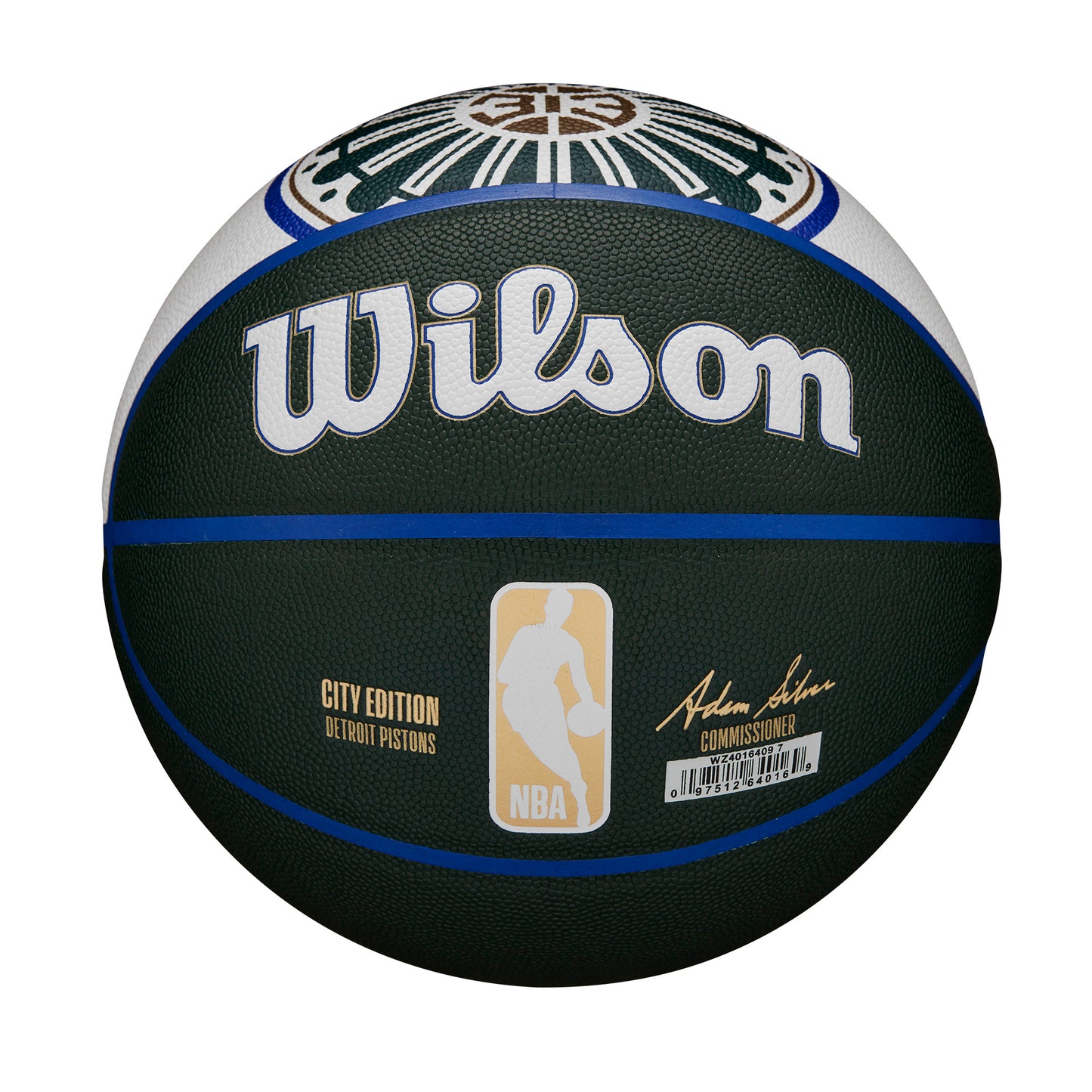 NBA TEAM CITY COLLECTOR BASKETBALL - DETROIT PISTONS - WilsonME
