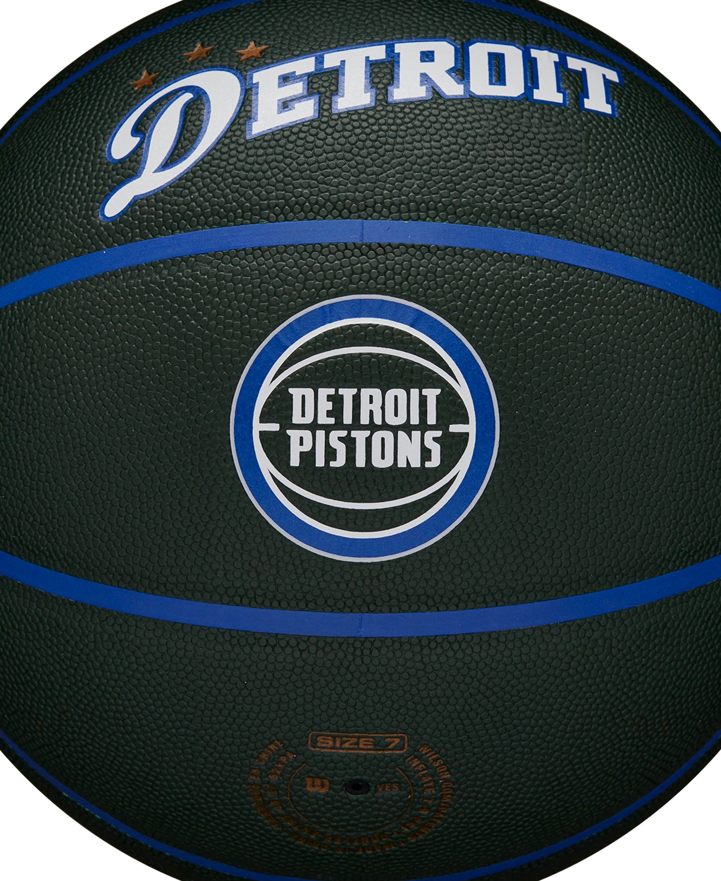 NBA TEAM CITY COLLECTOR BASKETBALL - DETROIT PISTONS - WilsonME