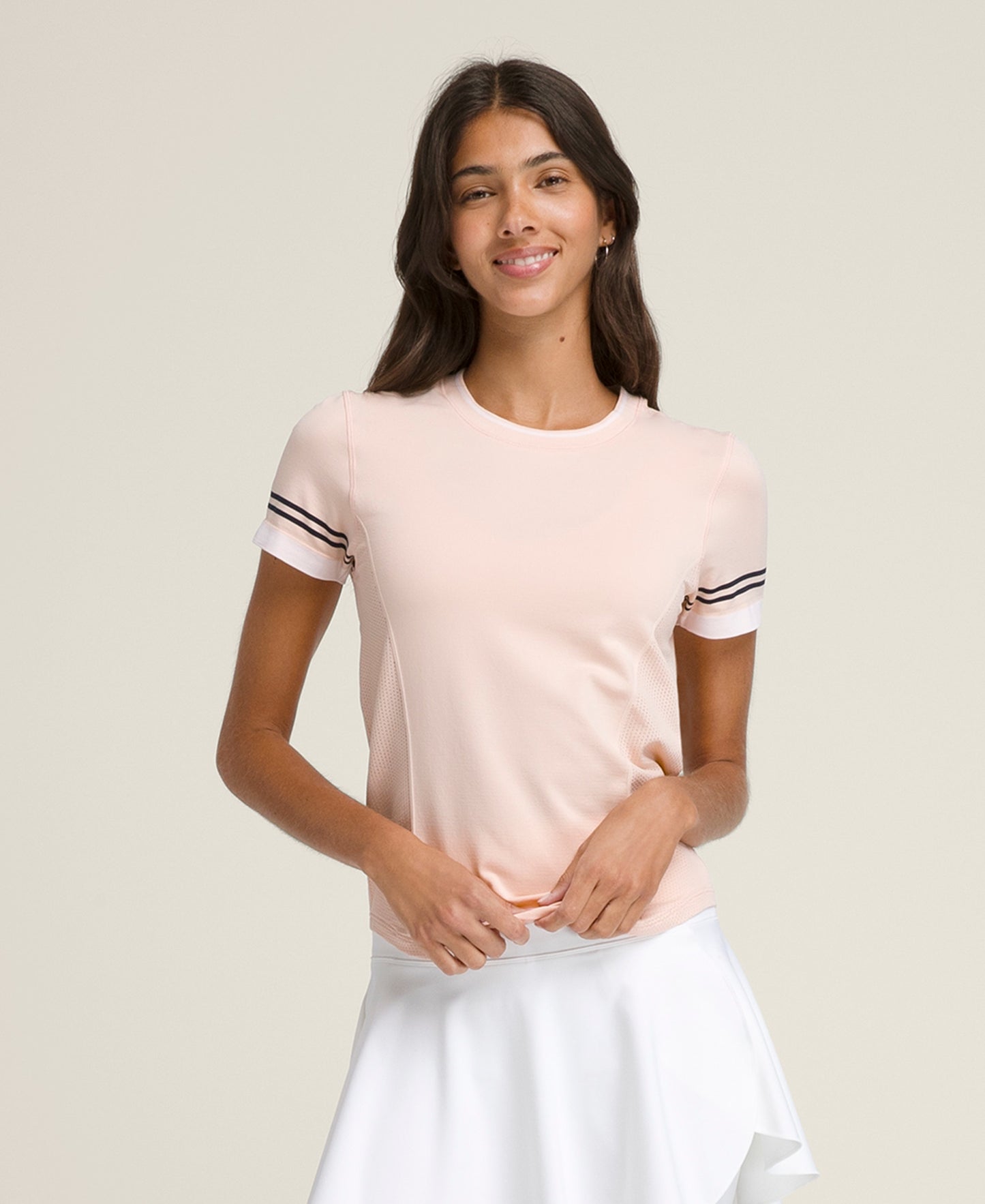 Baseline Seamless Tee - Blush