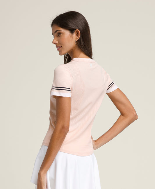 Baseline Seamless Tee - Blush - WilsonME