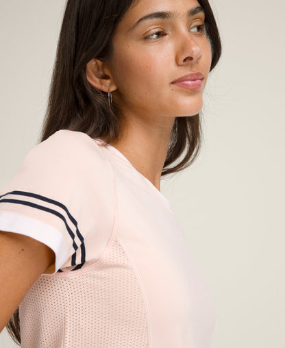 Baseline Seamless Tee - Blush