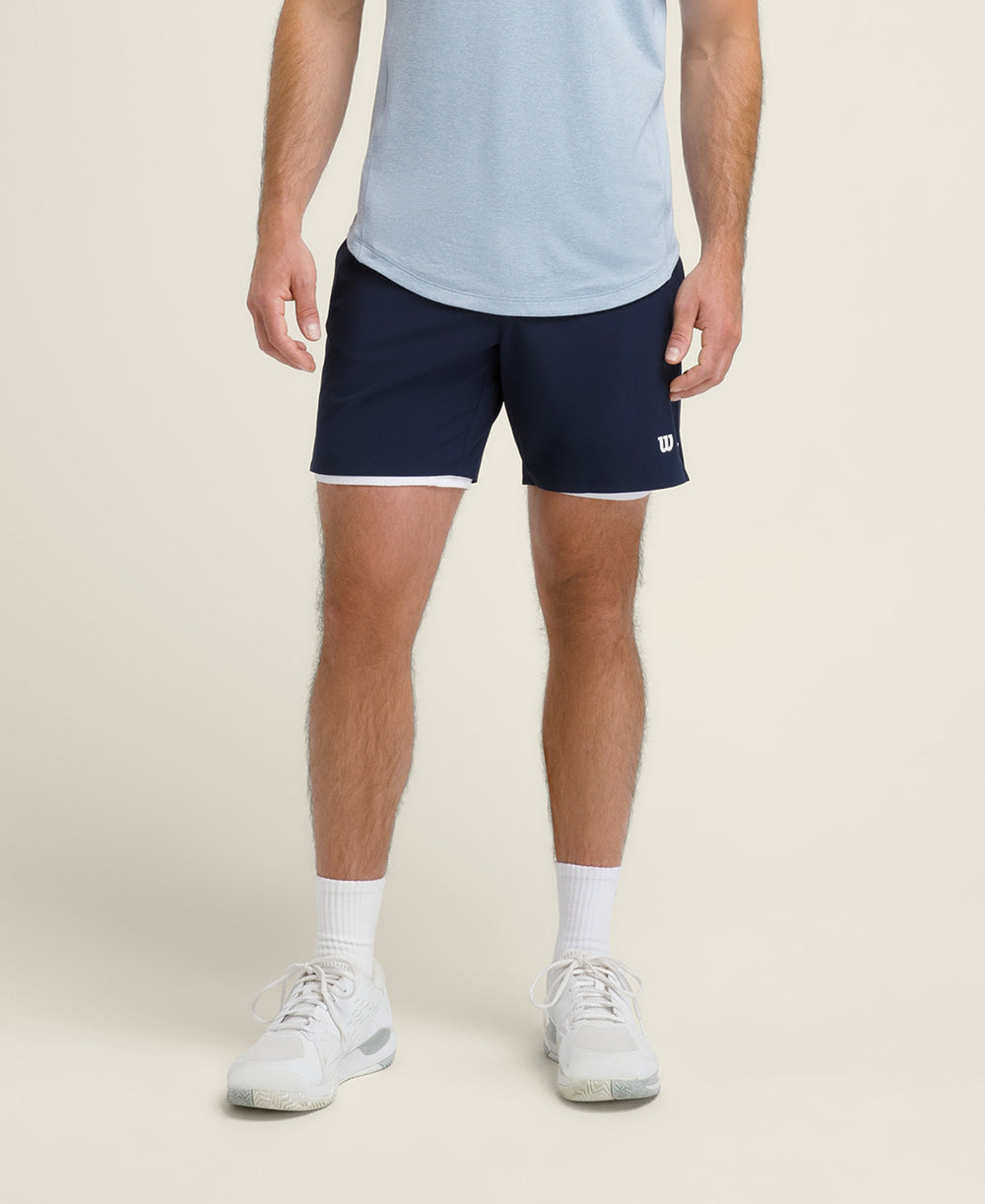 Tournament Pro Short 7" Unlined - Navy - WilsonME