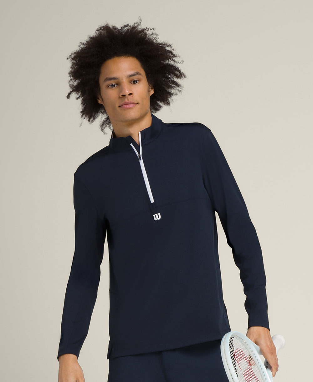 Elevate Performance Half-Zip - Navy - WilsonME