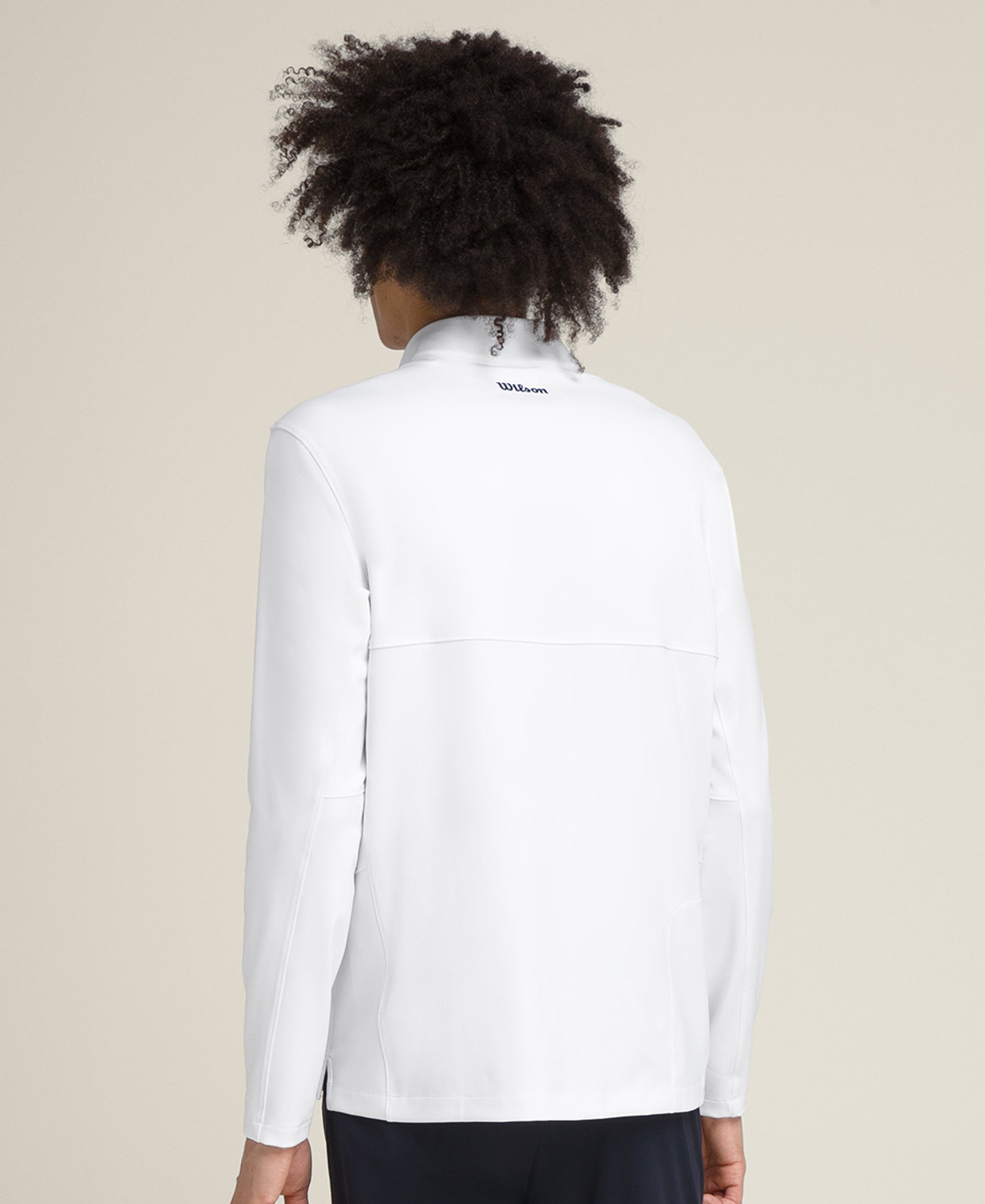 Unisex Elevate Performance Half-Zip - White