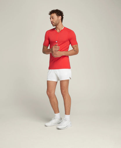 Series Seamless Zip Henley T-shirt