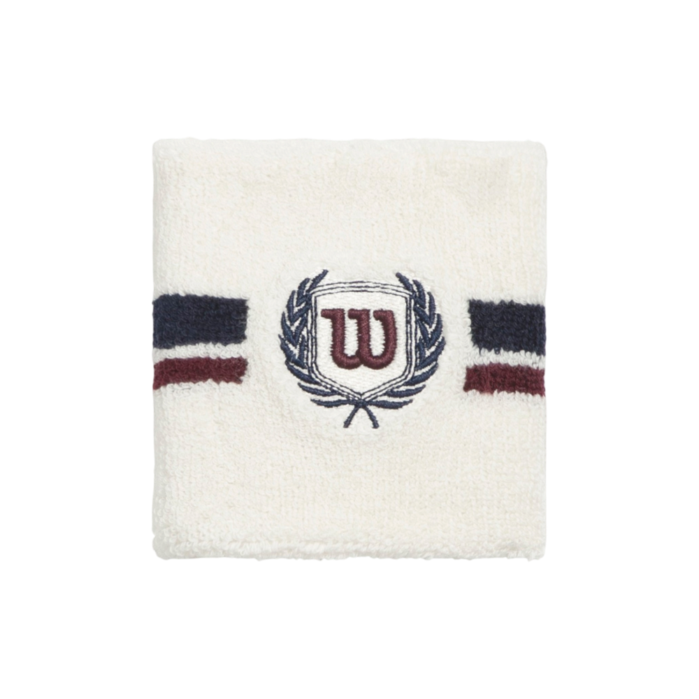 Wilson Club Terry Wristbands Tofu Grey extra-wide terry tennis wristbands