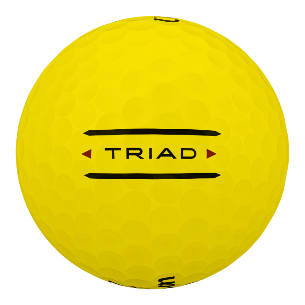Triad Golf Ball Yellow 12-Ball Pack