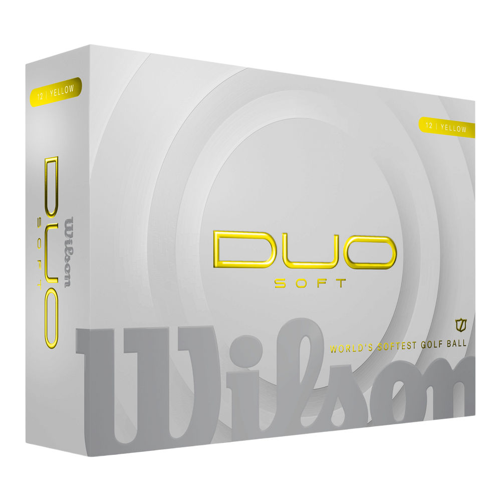 Duo Soft Golf Ball Yellow 12-Ball Pack