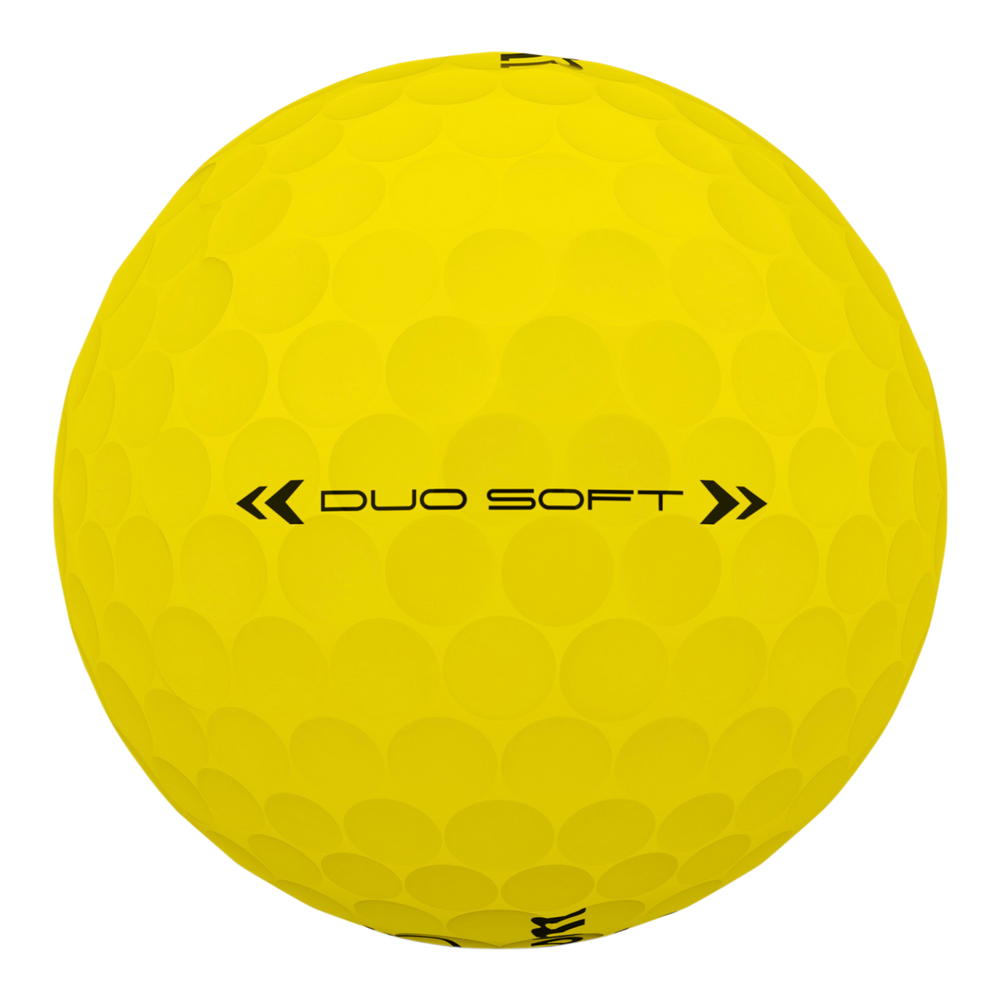 Duo Soft Golf Ball Yellow 12-Ball Pack