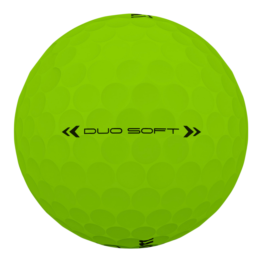 Duo Soft Golf Ball Green 12-Ball Pack