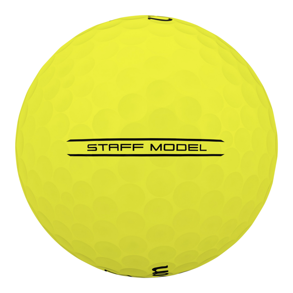 Staff Model Golf Ball Yellow 12-Ball Pack